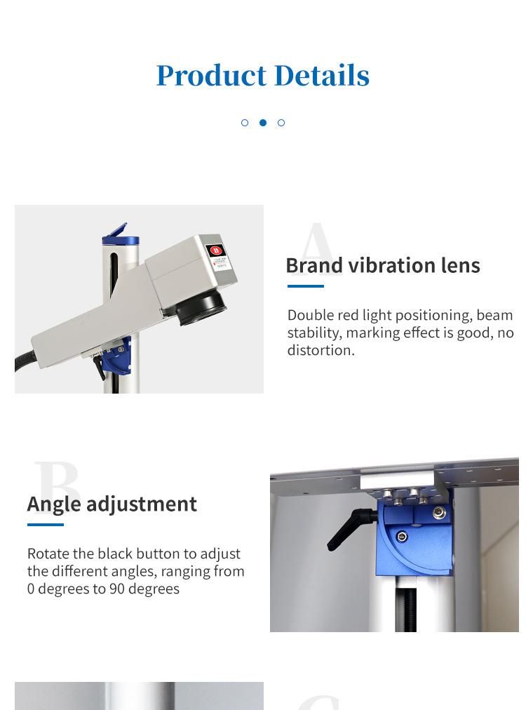 Dealer Price Laser Equipment Marking Machine for Metal Materials