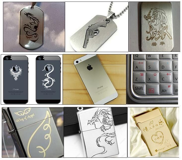 Jewelry Ring Metal Laser Marking Machine with Rotary Devices
