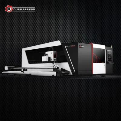 3000 Watt Full Covered 12mm Iron Sheet Metal Fiber Laser Cutting Machine