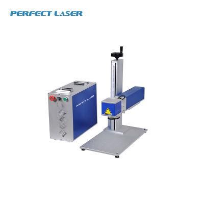 Ring/Bearing/Bracelet Portable Laser Numbering Machine Pedb-400A with Rotary System for Sale