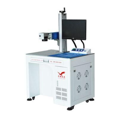 10W 20W Desktop Fiber Laser Marking Machine for Laser Metal