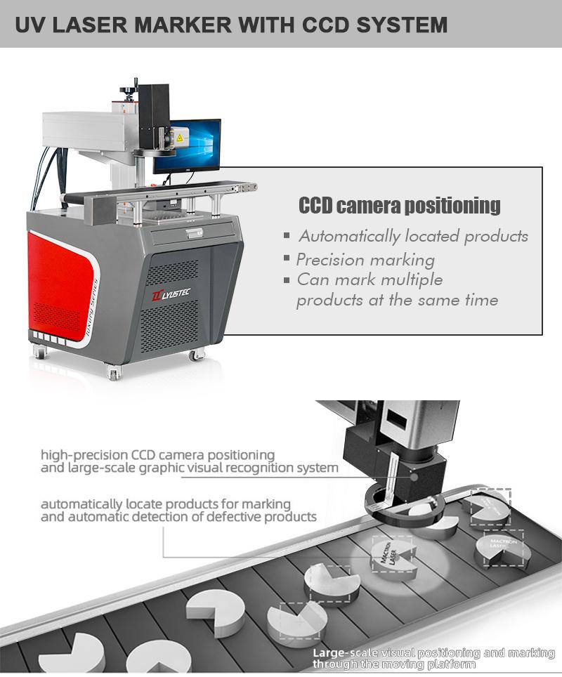 5W Glass Bottle UV Laser Engraver Marking Machine