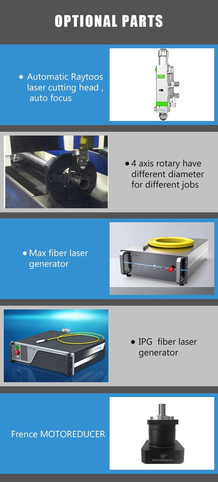 1000mm Fiber Laser Good Cutting Effect for 3mm Thickness Copper Aluminum