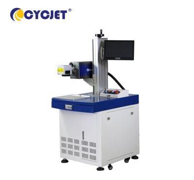 Cycjet Portable LC30 Production Time Coding CO2 Laser Marking Machine on Plastic Bag Package