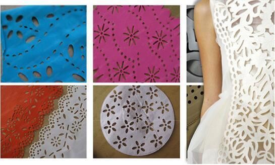 Garment Fiberglass Fabric Leather Laser Cutting Machine with Auto Feeding