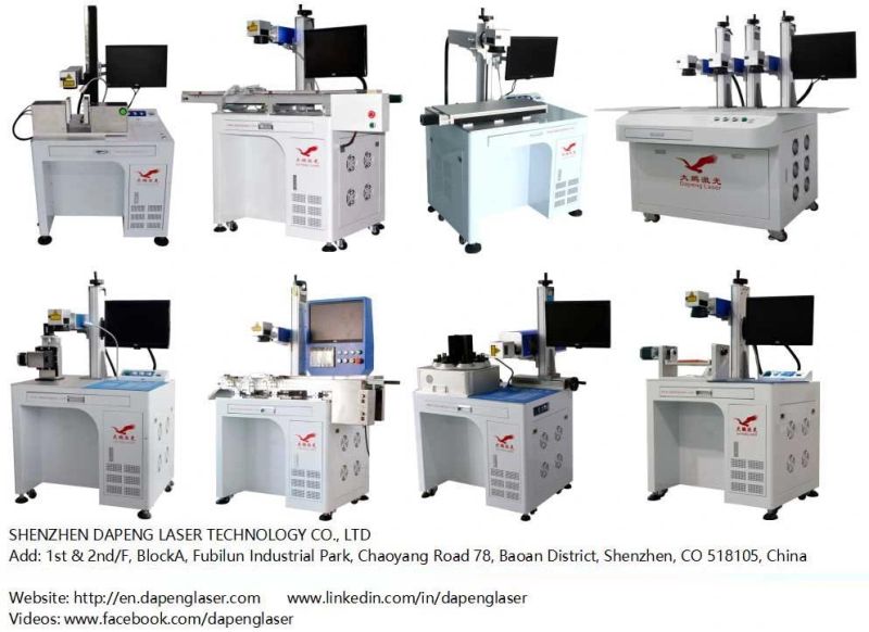 Mopa Fiber Laser Marking Machine Ce
