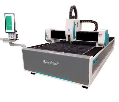 China Jinan Camel CNC Laser Cutting Machine 1 1.5 2 3 Kw Price CNC Fiber Laser Cutter Sheet Metal