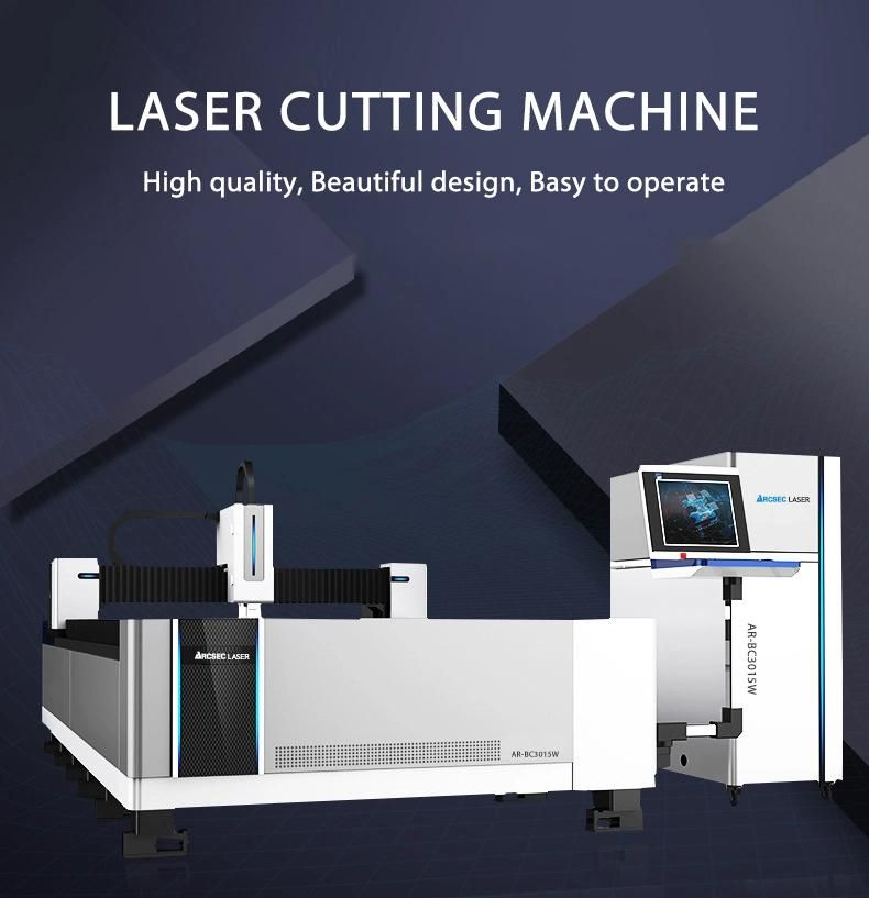 Raycus Ipg Laser Cutter 1000W 1500W 2000W 3000W 6000W CNC Sheet Metal Fiber Laser Cutting Machines for Carbon Stainless Steel Metal Sheet 1kw 2kw 3kw 6kw