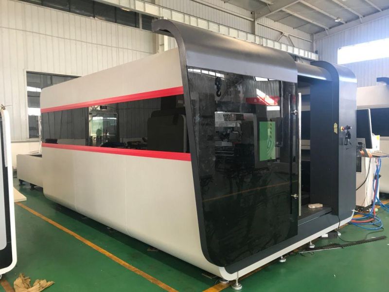 Protective Cover Metal Plate Pipe CNC Fiber Laser Cutting Machine