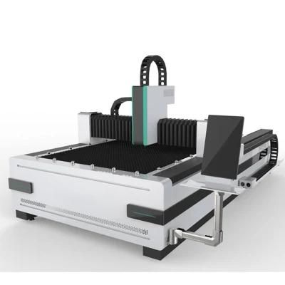 Tube Fiber Laser Cutting Machine Rotary Device / Metal Sheet Pipe Fiber Laser Cutter Equipment