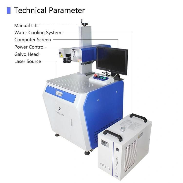 Focuslaser UV Laser Engraving Marking for Glass and Crystal