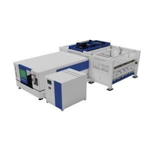 Fiber Laser Metal Cutting Machine with Automatic Feeding and Unloading Metal Sheet
