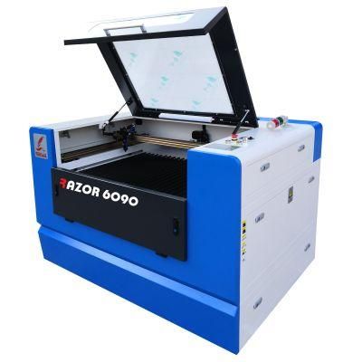 China Wood Laser Cutting Machine 900X600mm with 80W 100W 130W Honeycombe