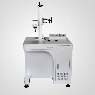 Fast Printing Laser Machine Fiber Laser Marking Machine 100X100 200X200 300X300 Marking on Glass Metal Materials