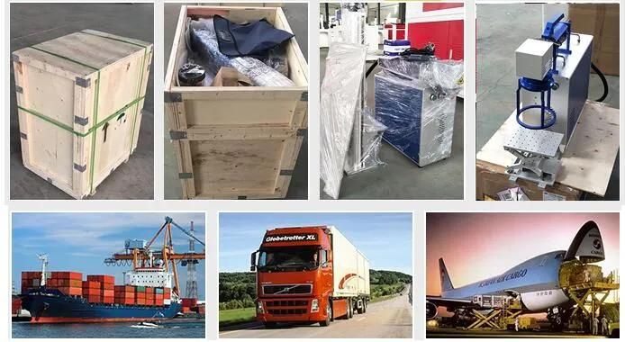 10W 20W 30W 50W Color Fiber Laser Marking Machine for Steel