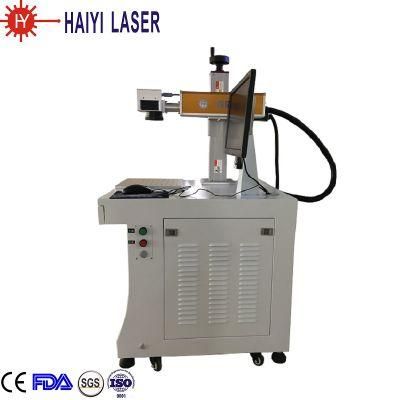 Haiyi Factory Price Laser Marking Machine for Metal Marking Silver Gold Jewelry Non-Metal Marking PVC, PE, ABS and Other Plastic