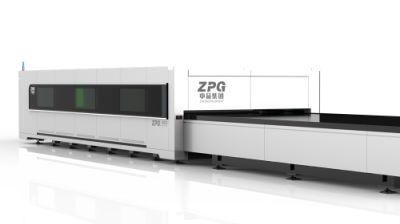 Zpg-Enclosure Fully Fiber Laser Cutting Machine for Metal High-Precision CNC High-Power 15kw