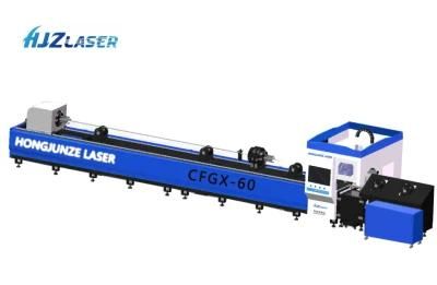 Square&Round Tube Fiber Laser Cutting Machine with Rotary Axis