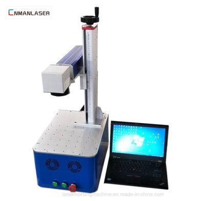 30W Portable Color Laser Marking Machine for Keyboard Metal Logo