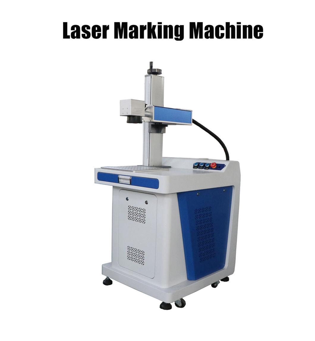 30W Fiber Optical Laser Marking Machine Desktop Fiber Laser Marker