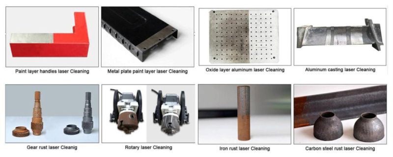 Handheld Structure Laser Scanner Dust Rust Laser Cleaning Machine
