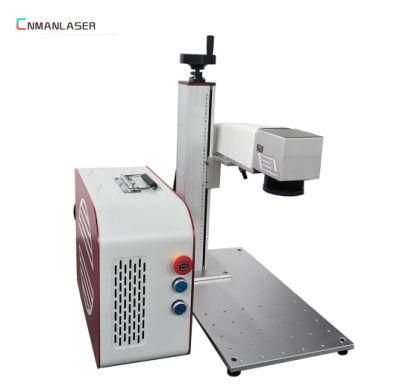 Automatic 20W Fiber Laser Marking Machine for Pen Label Plastic Ring