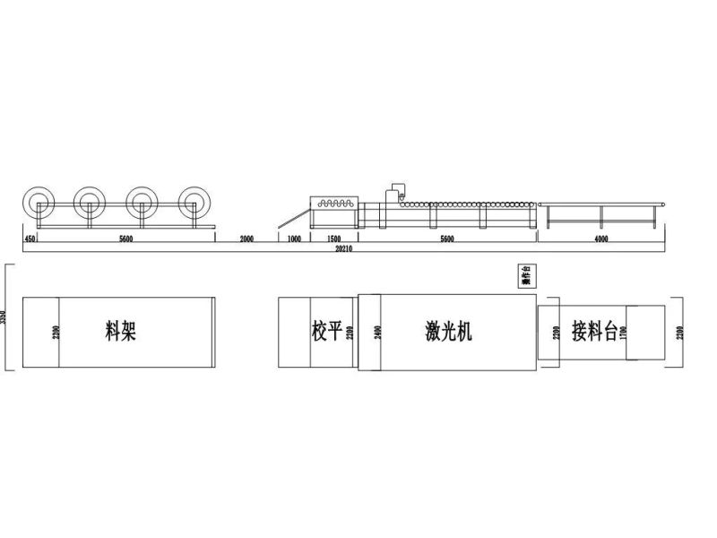 Ventilation Auto Duct Line 5, Rectangular Duct Smart Line, HVAC Ductwork 1000W/1500W Automatic Feed Laser Cutting Machine Production Line