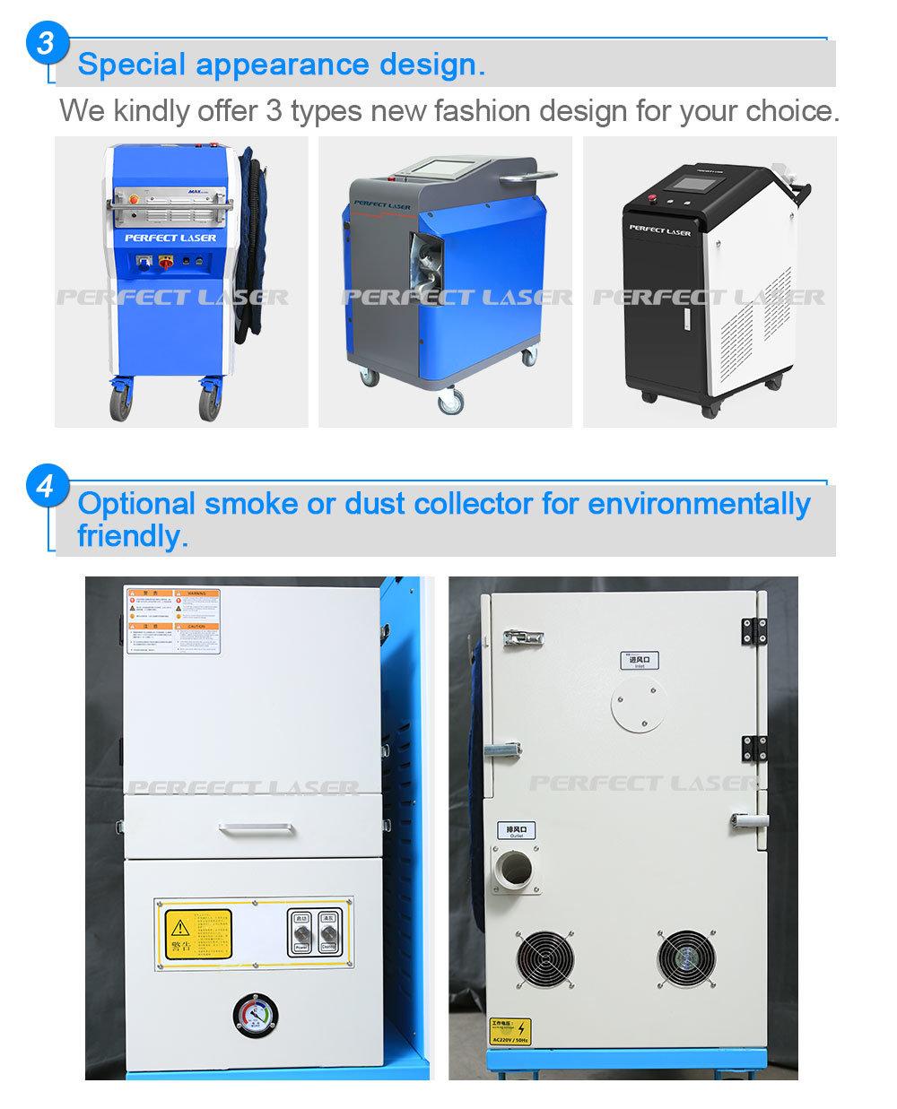 Ipg Raycus Metal Parts Laser Rust Removal Cleaning Machine