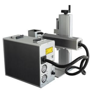 100W Desktop Split Style Fiber Laser Marking Machine for Metal and Nonmetal Materials