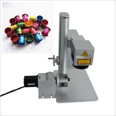 Mini Laser Finger Ring Fiber Laser Marking / Engraving Machine