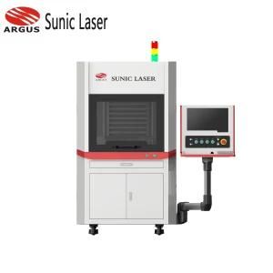 High Speed Enclosed CO2 Galvo Laser Marking Machine for Paper Card Leather Cutter Price