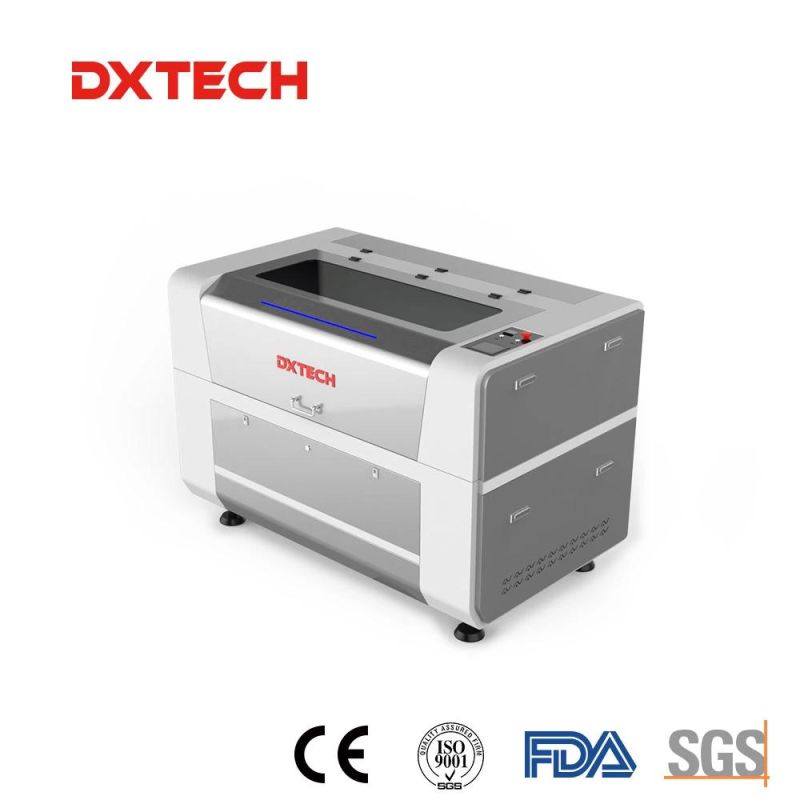 Customized CO2 Laser Cutting and Engraving Machine for Non-Metal Material Acrylic, Glass, Wood, Leather, Cloth, Plastic Two-Color Board