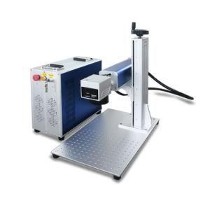 30W Factory Produces Split Type Laser Marking Machine Metal Stainless Steel Nameplate Laser Coding Machine