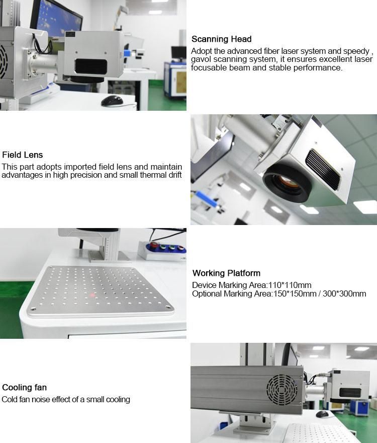 Air Cooled 30W Paper Wedding Card CO2 Laser Marking Machine