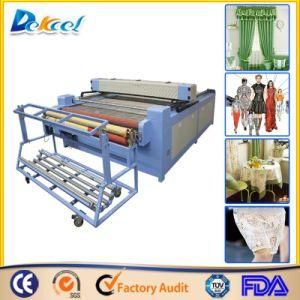 High Efficiency Textile Laser Cutting Machine Auto Feeding CNC Laser Dek-1530