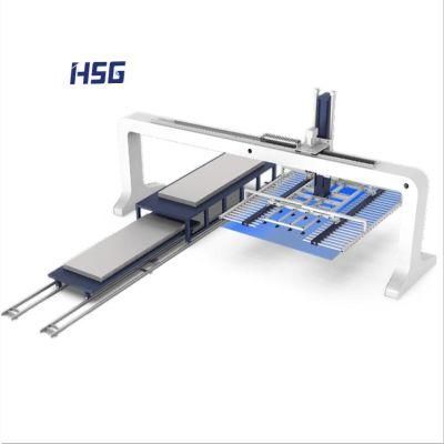 Sheet and Plates Loading and Unloading System Automatic System with Intelligent Layer-Based Measurement of Sheet Thickness