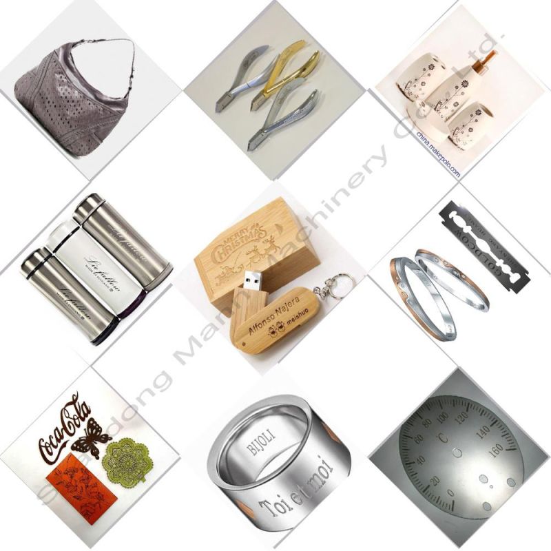 Small 20W Fiber Laser Marking Machine for Key Chain Stainless