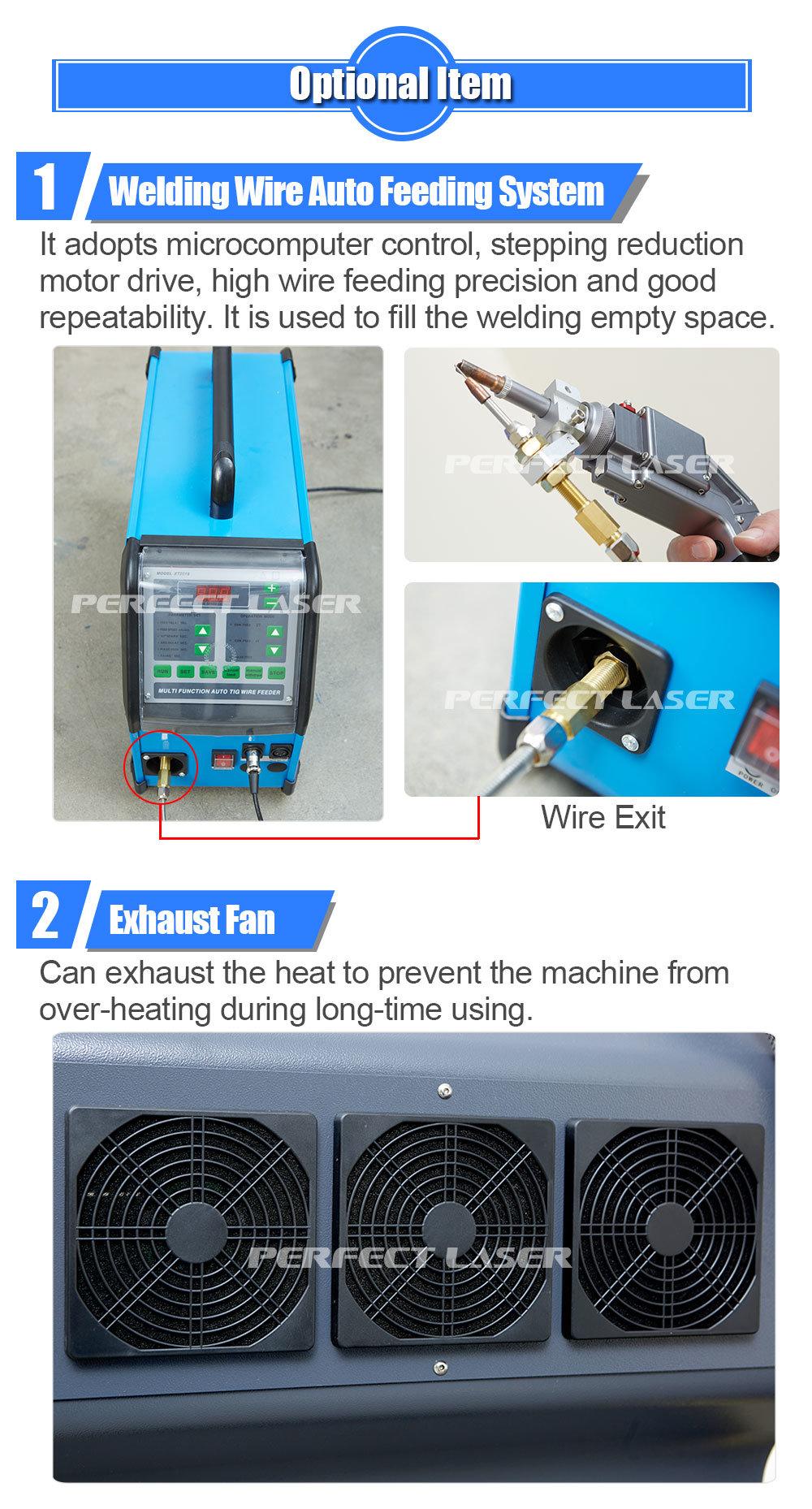 Perfect Laser- Factory 1000W 1500W 2000 Watts Portable Handheld Metal/Stainless Steel/Iron/Aluminum/Copper/Brass/Ss/Ms Fiber Laser Welders Welding Machines