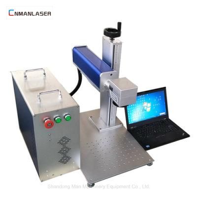 Mobile Jewelry Optical Fiber Cable Raycus Fiber Laser Marking Machine