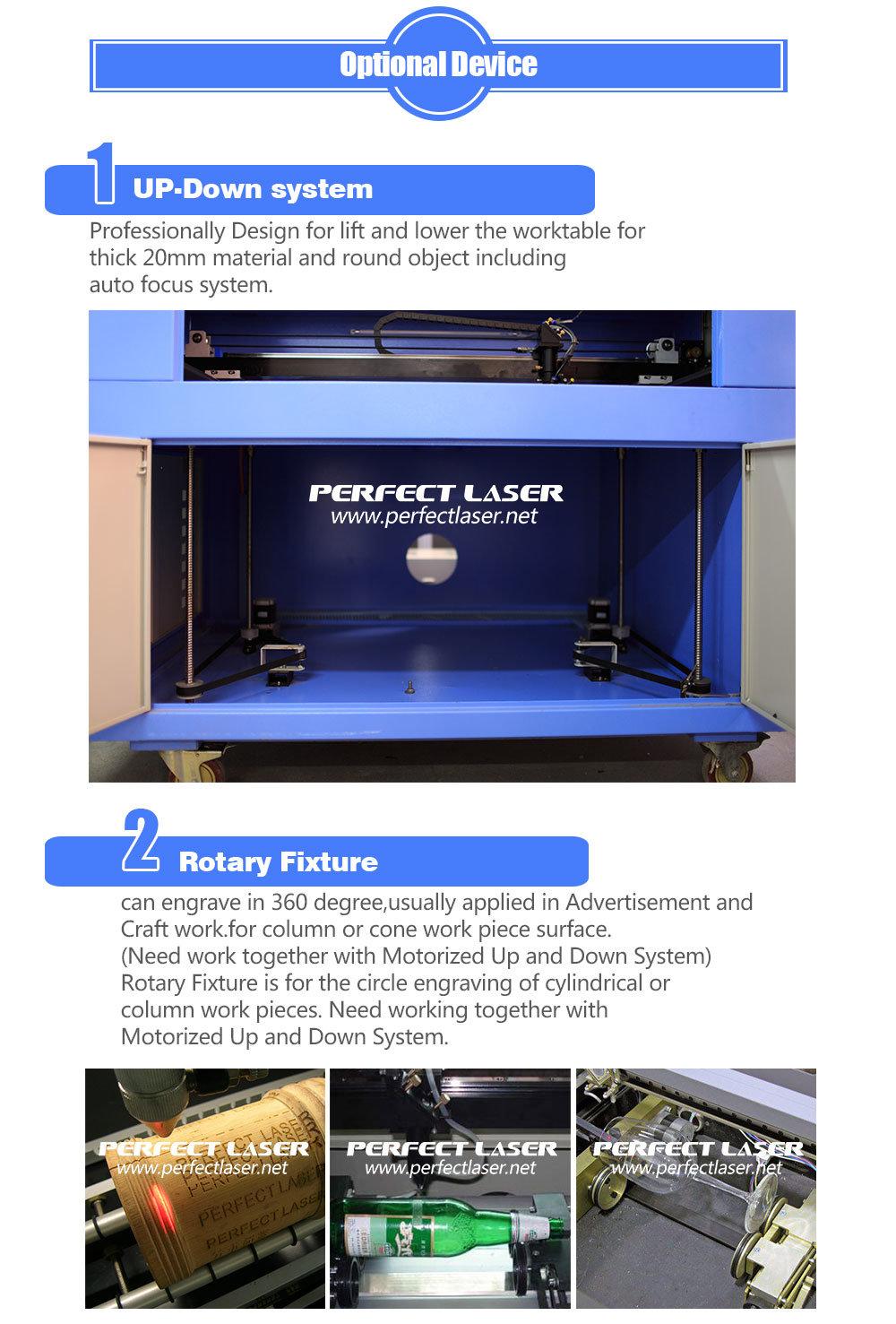 60W 80W Acrylic Wood CO2 Laser Engraver Cutter Machine