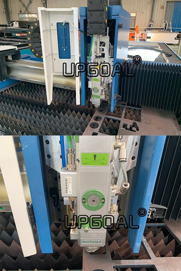 1000W/1500W China Fiber Laser Cutting Machine with Raytools & Cypcut Controller 4000*1500mm