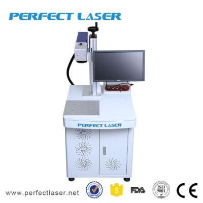 Pedb-400d 50W 300X300mm Fiber Laser Marking Machine for Plastic Keyboard Metal Plate