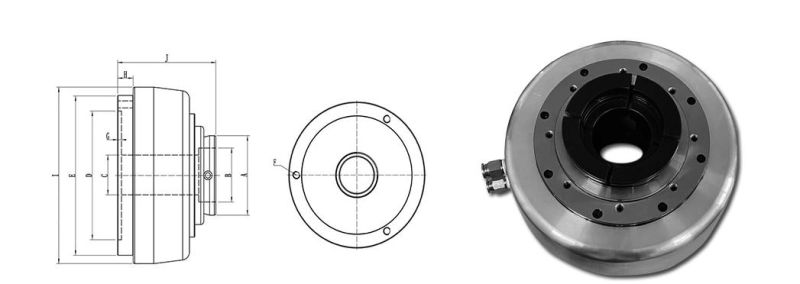 Automatic Chuck and Rotary CNC Fiber Laser Tube Cutting Machine Chuck for Metal Pipe