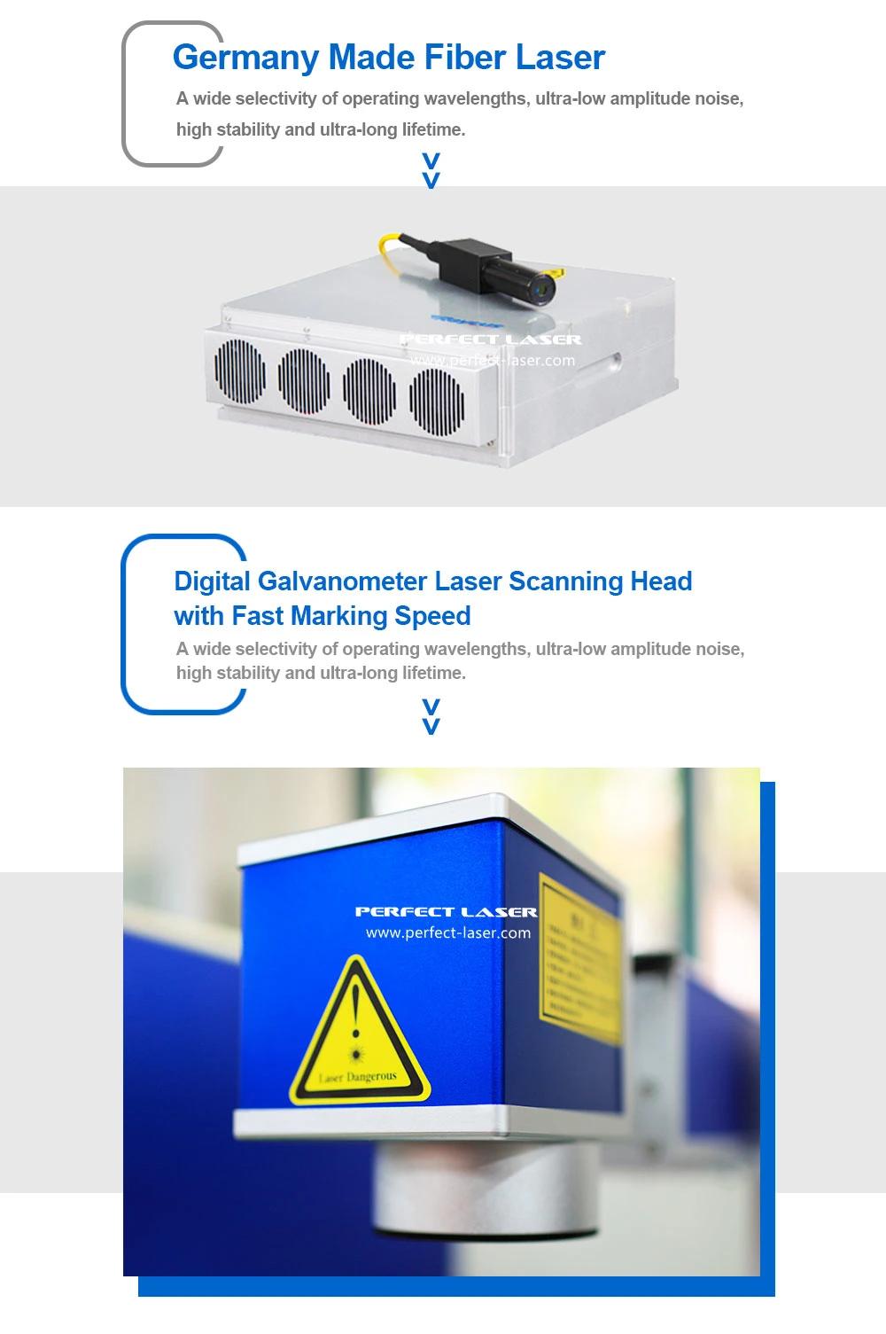 Optical Fiber Laser Engraving Marking System Machine