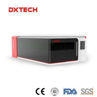 Automobile Sheet Metal Equipment Protect Cover 1000W Ipg 3kw Full Protective Fiber Carbon Steel Laser Cutting Machine