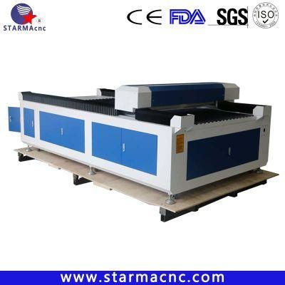 Wood MDF Acrylic ABS Laser Engraving &amp; Cutting Machine with CO2 Reci 130W