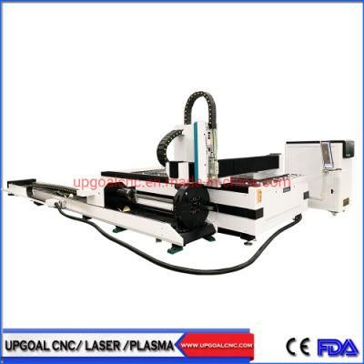 1500W Tube Plate Fiber Laser Cutting Machine for Stainless Steel/Carbon Steel