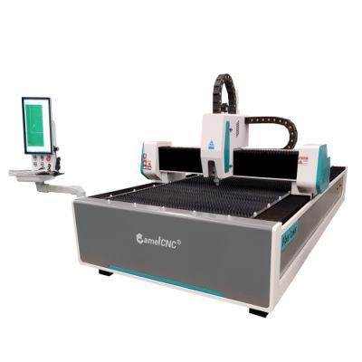 New Ca-1530 1540 Fiber Laser Cutting Machine with Auto Focus Raytools Laser Head for Steel Plate Cutting