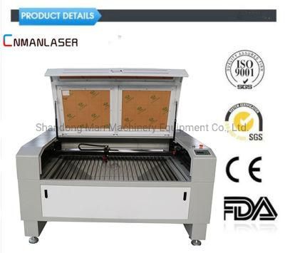Cnmanlaser 1390 CO2 Laser Cutting Machine Engraving Machine for Fibre Clothes Leather Acrylic Polyethylene