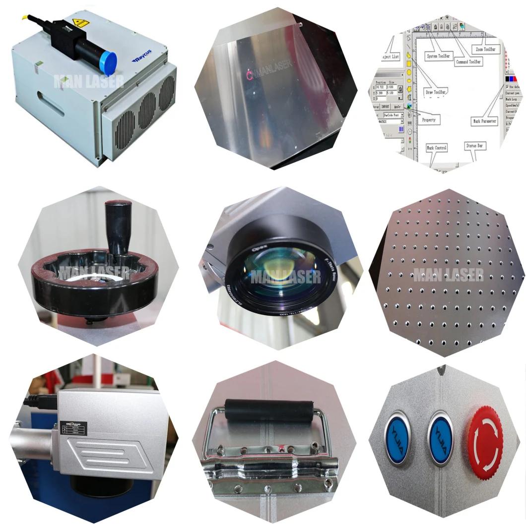 20W Portable Laser Marking Machine Fiber for Metal /Metalline Seal Stamp Sculpture Machine Price